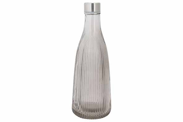 Cosy en Trendy Atla Fles met deksel1 liter- Smokey Grey