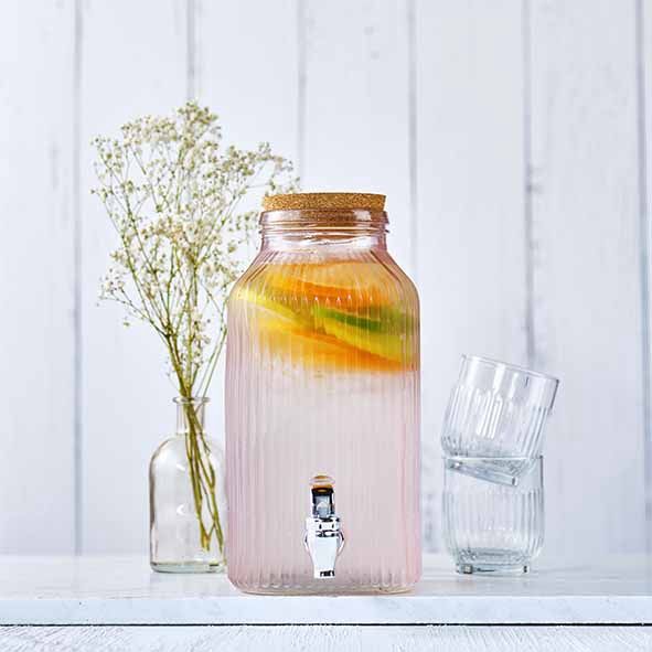 Cosy en Trendy RAYA Sapdispenser 3,35 liter roze