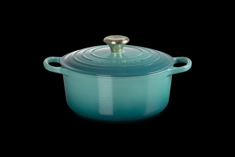 Le Creuset braadpan rond 24cm Blue Riviera