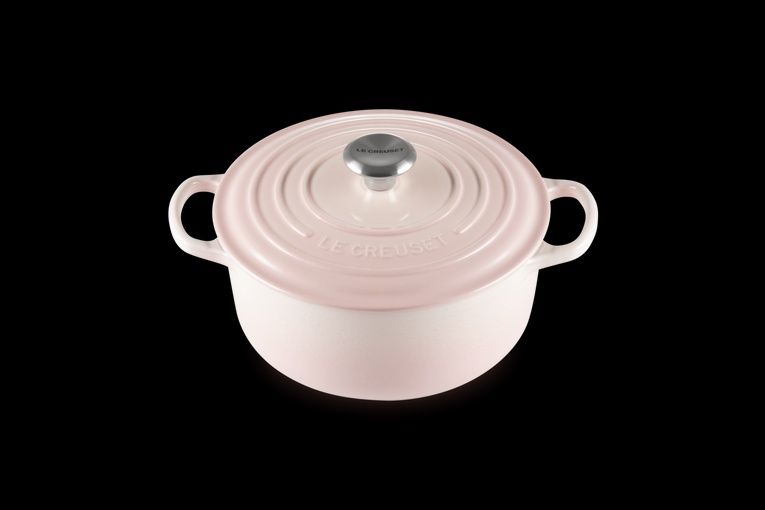 Le Creuset braadpan rond 20cm Shell Pink