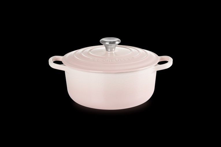 Le Creuset braadpan rond 20cm Shell Pink