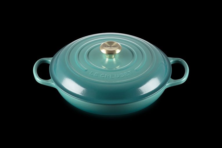 Le Creuset campagnard 30cm Blue Riviera