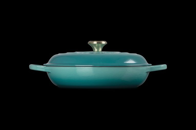 Le Creuset campagnard 30cm Blue Riviera