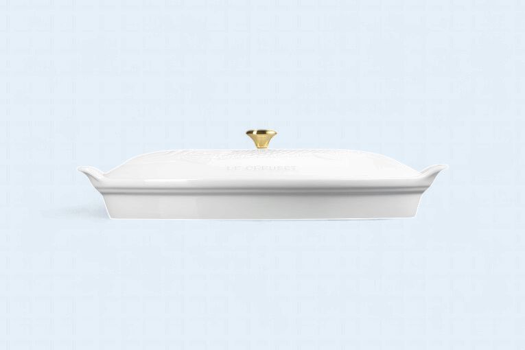 Le Creuset visschaal  merinque