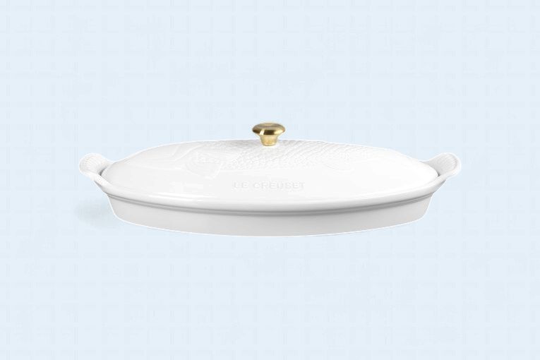 Le Creuset visschaal  merinque