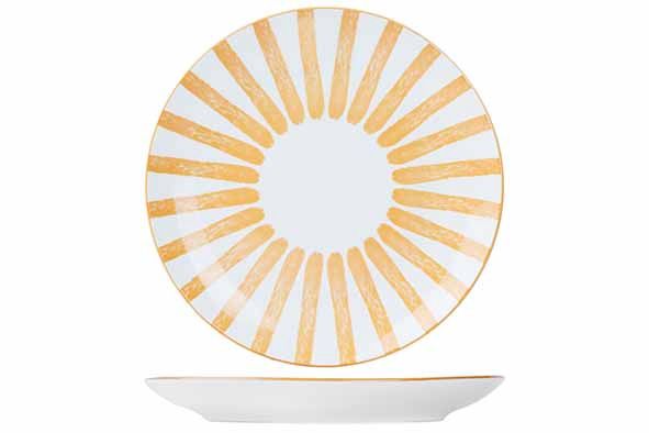 Cosy en Trendy Cabana Dessertbord 20.5 cm-Oranje