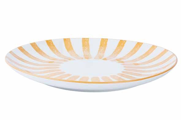 Cosy en Trendy Cabana Dessertbord 20.5 cm-Oranje