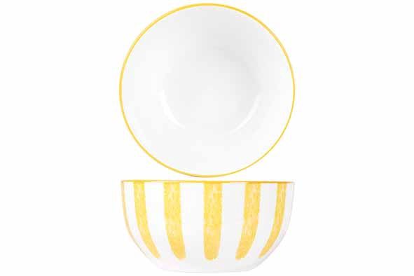 Cosy en Trendy Cabana Bowl D14,3XH7,2CM -Geel
