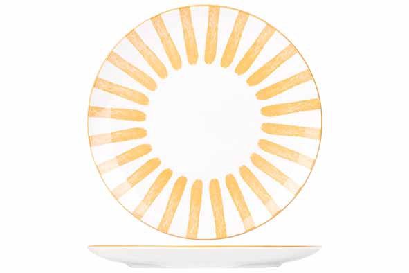 Cosy en Trendy Cabana Plat Bord D26,7CM - Oranje