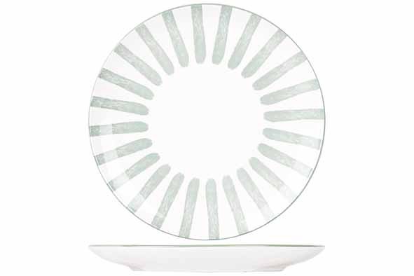 Cosy en Trendy Cabana Plat Bord D26,7CM-Groen