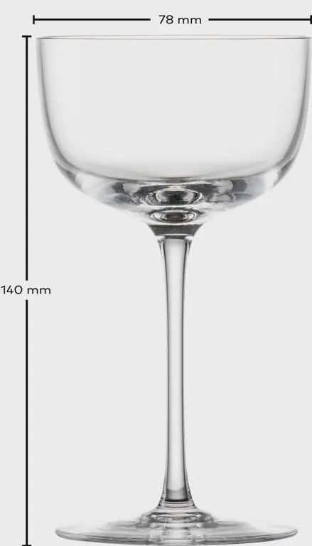 Zwiesel Glas Tone Cocktailcoupe met MP 16 - 0.17Ltr - 4 glazen