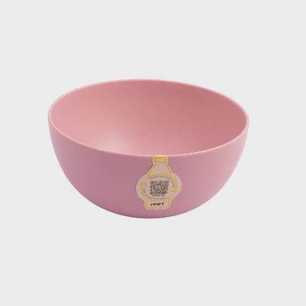 Point Virgule Serveerkom uit rPET Dusty Pink ø 24cm H 10cm