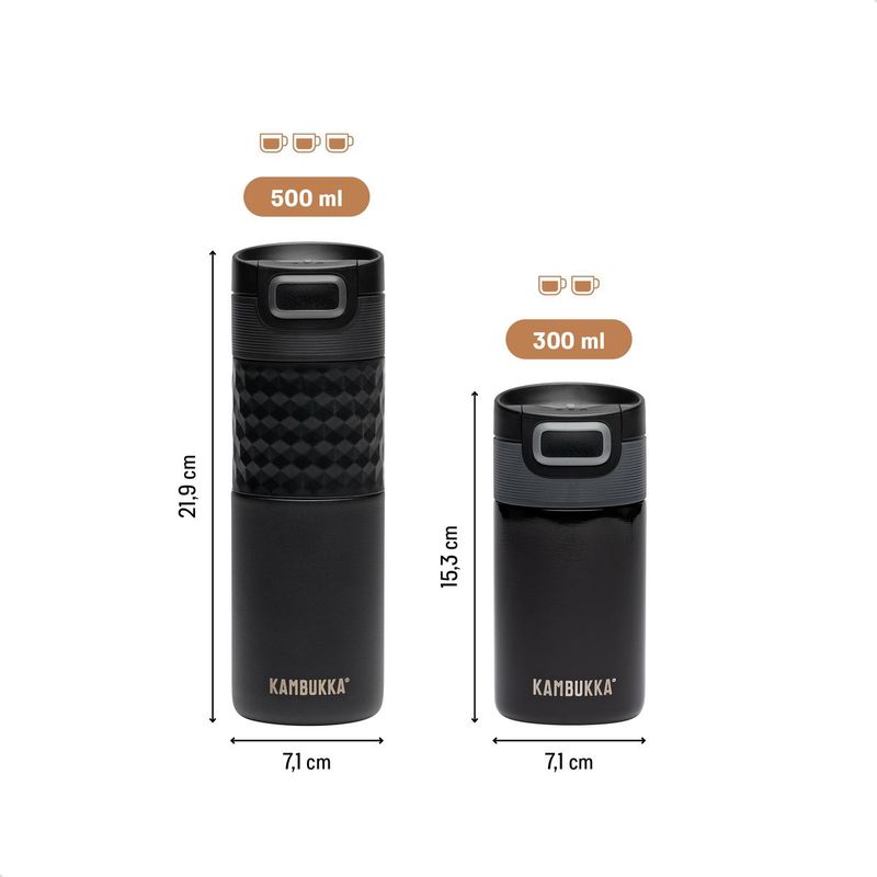 Kambukka Etna Thermosbeker 500 ml -Black Velvet