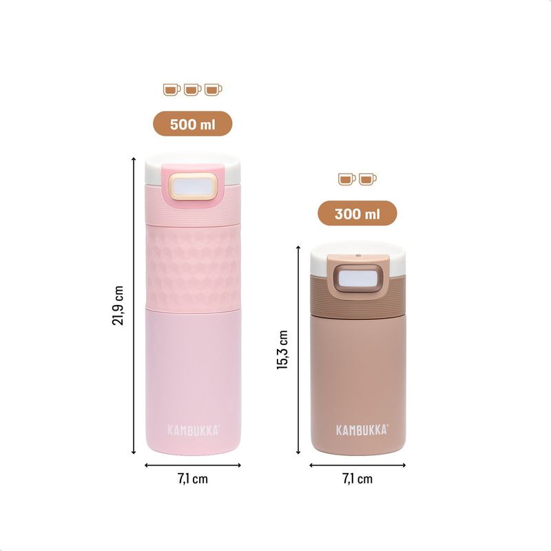 Kambukka Etna Thermosbeker 500 ml - Pink Aura