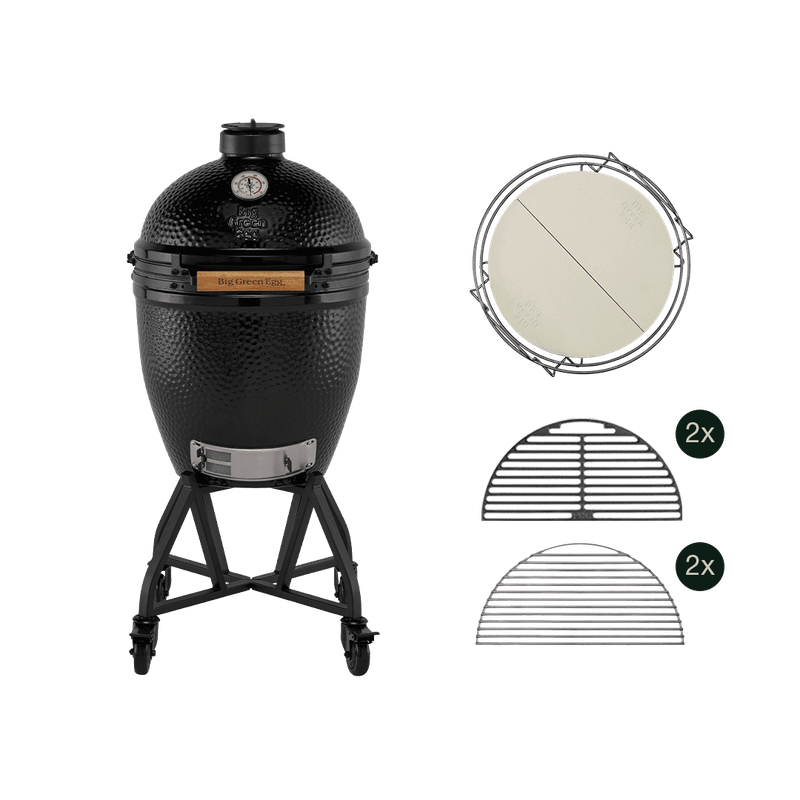 Big Green  Egg Kamado BBQ The Onyx Large Master Set