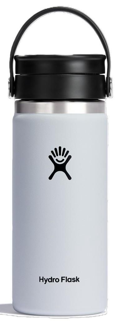 Hydro Flask Koffiebeker met 'Flex Sip' deksel (473 ml-wit