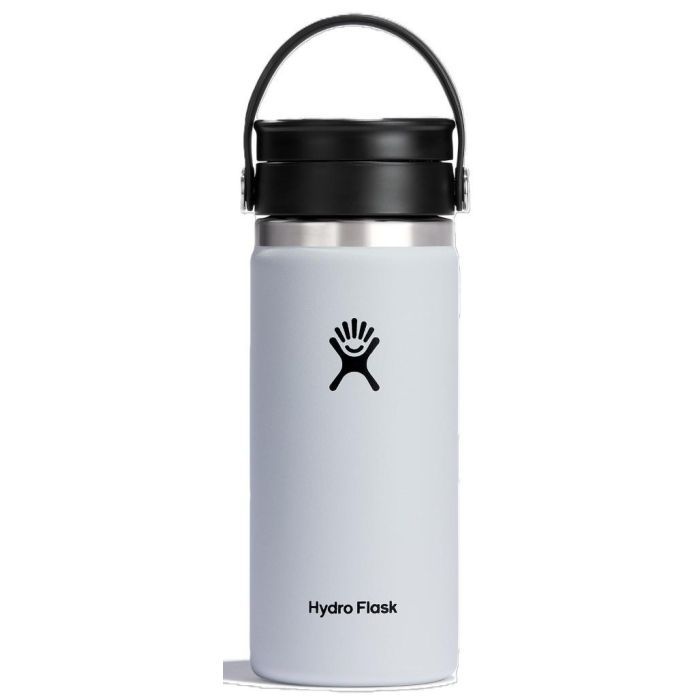 Hydro Flask  Koffiebeker met 'Flex Sip' deksel (473 ml), wit
