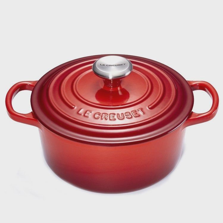 Le Creuset Braadpan  18 cm -Kersenrood