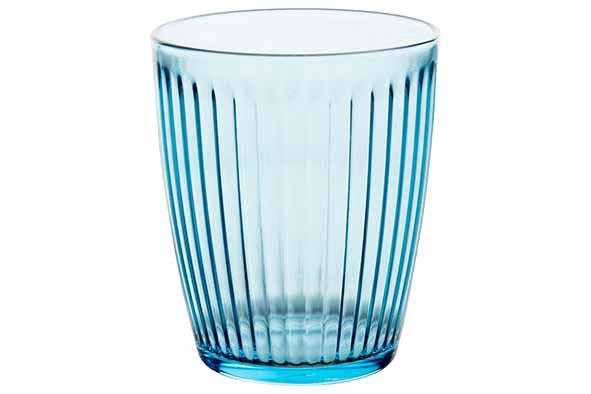 Cosy en Trendy set van 4 Lyra Tumbler 32CL-Azure Blauw