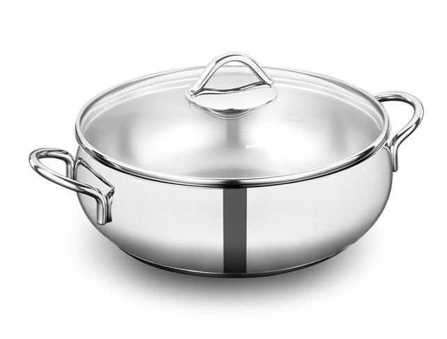 Kormaz Tombik Sauteerpan met deksel 26 cm-5 liter