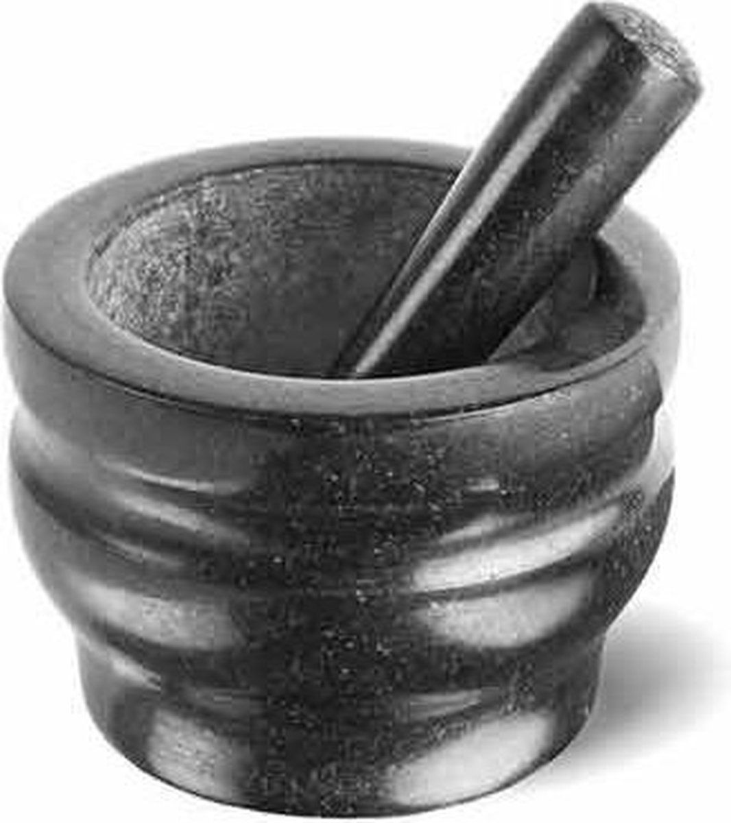 Cole en  Mason Vijzel en Stamper - Graniet - 14 cm