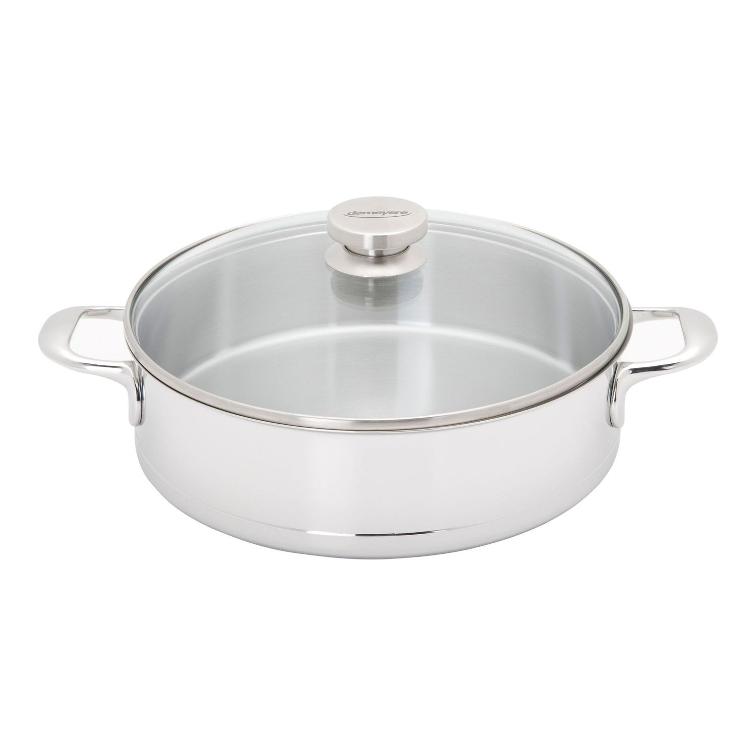 Demeyere Fusion  Hapjespan met deksel 28 cm