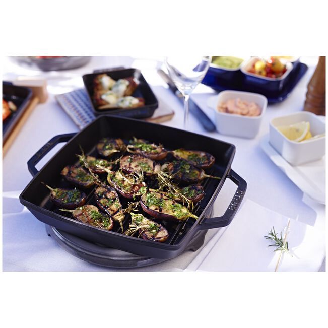 Staub Grill Pans Grillpan 28 cm, Zwart