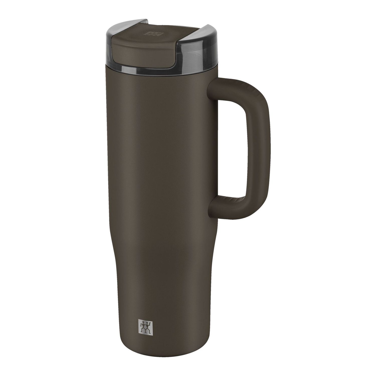 ZWILLING Thermo Plus Thermobeker met rietje, 900 ml, RVS, Chocolade