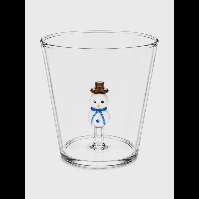 Basic Culinair drinkglas met sneeuwpop