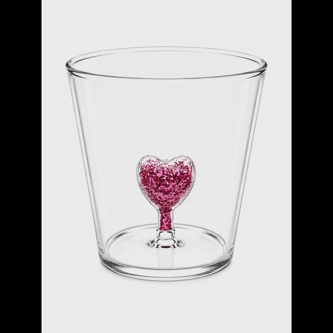 Basic Culinair drinkglas met hart