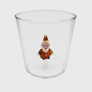 Basic Culinair drinkglas met kerstman