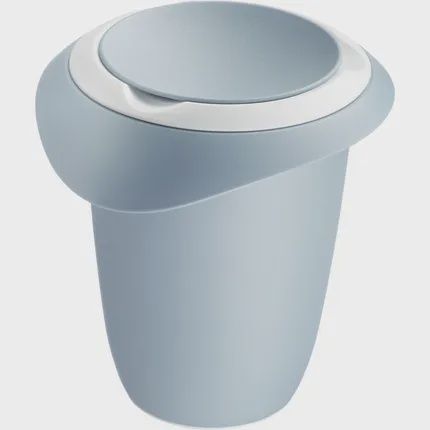 Westmark mengkom met antispatdeksel blauw/wit 1 liter