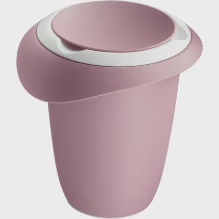 Westmark Mengkom met Antispatdeksel Roze/Wit – 1 Liter