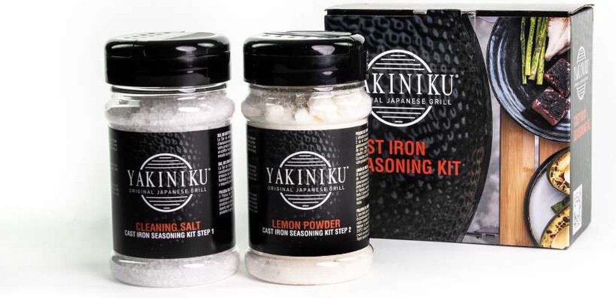 Yakiniku  Cast iron Seasoning &amp; Cleaning Kit