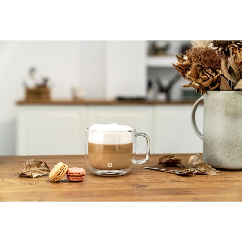 ZWILLING Sorrento Plus Dubbelwandig Cappuccinoglazenset, 2-delig