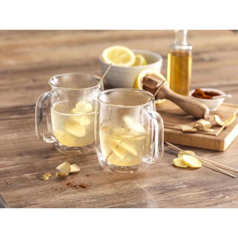 ZWILLING Sorrento Plus Dubbelwandig Koffieglazenset, 2-delig