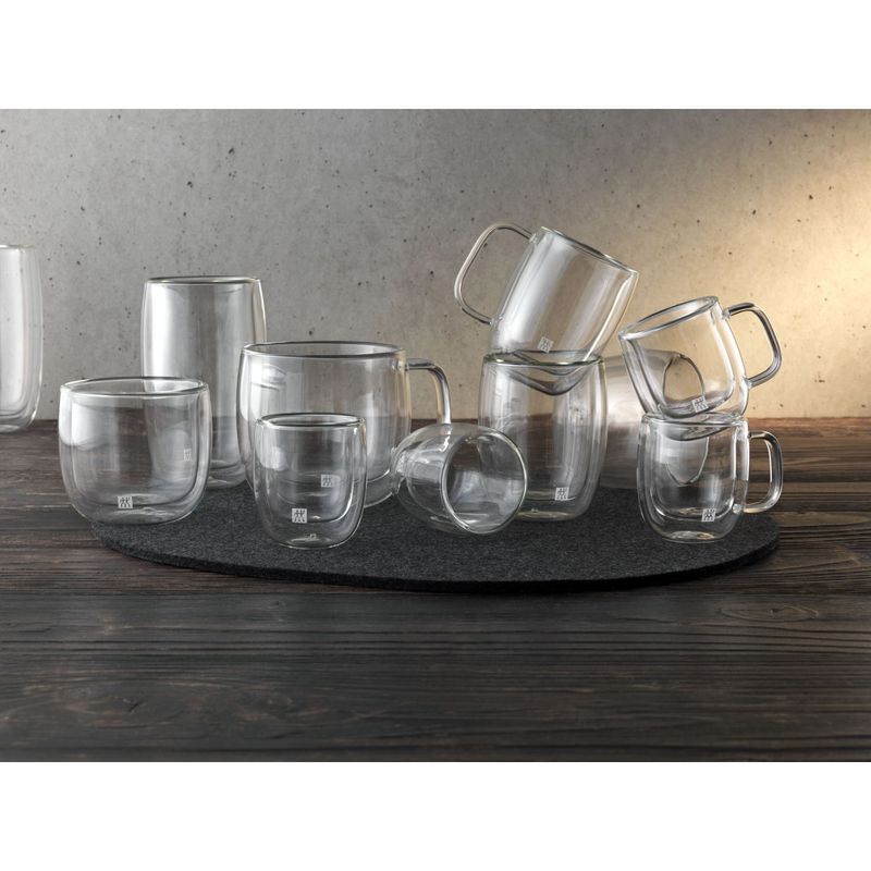 ZWILLING Sorrento Plus Dubbelwandig Espressoglazenset, 2-delig