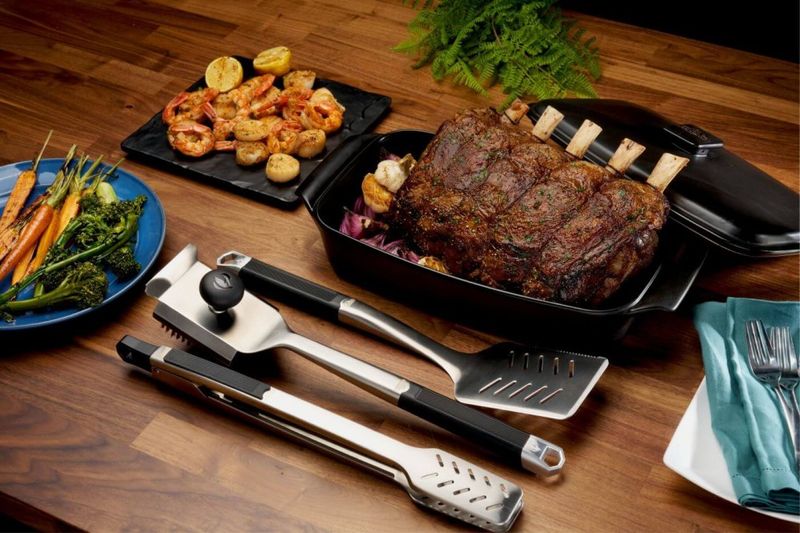 Napoleon Premium 3-delige grillgereedschapsset