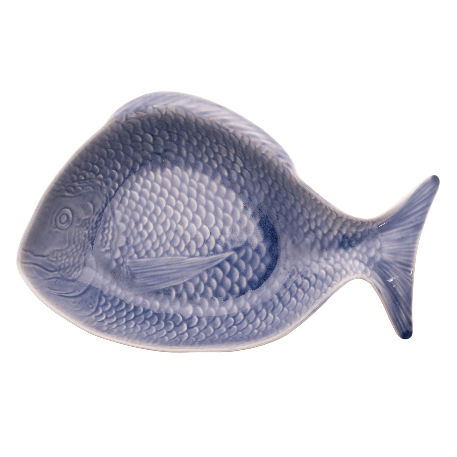 Point Virgule Diepe visschaal blauw 45x25cm
