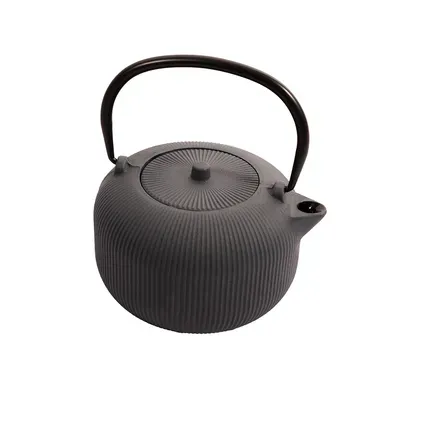 Point Virgule Theepot uit gietijzer met interne emaillaag 1L Misty Grey