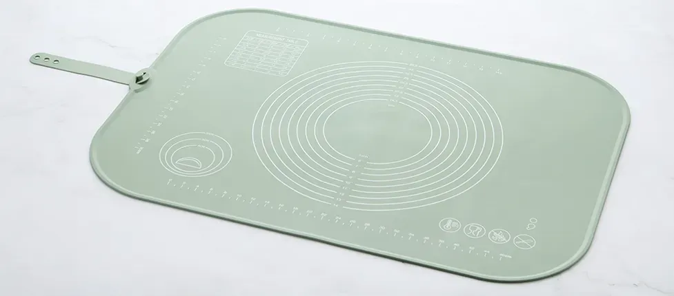 Point Virgule Bakmat met maatverdeling uit platinum silicone  71x50cm
