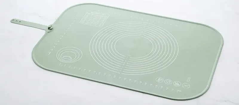 Point Virgule Bakmat met maatverdeling uit platinum silicone  71x50cm