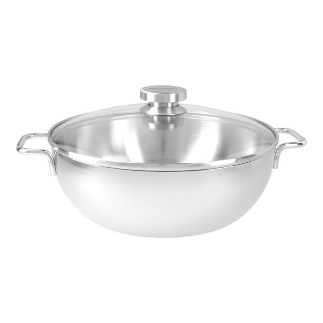 Demeyere Apollo 7 Conische sudderpan met deksel 28cm