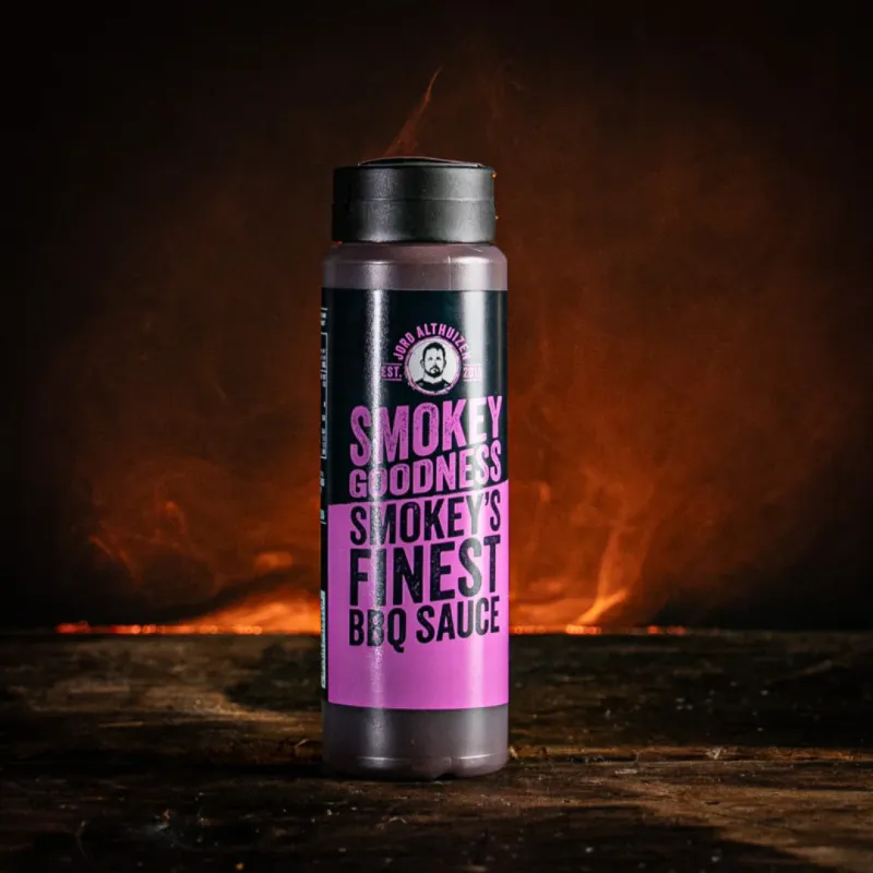Smokey Goodness BBQ Saus Smokey's Finest - 500ml