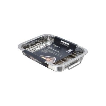 Buckingham Braadslede m/inzet rvs 40x29,3x6 cm