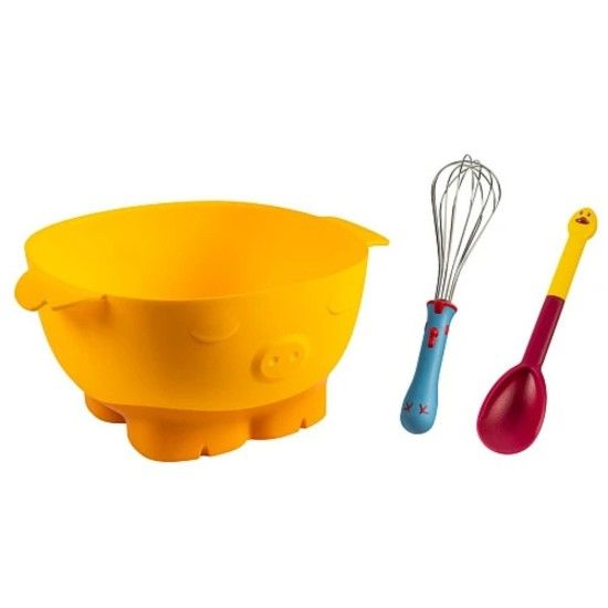Kuhn Rikon Kinderset 3 dlg. Mengkom/garde/pollepel