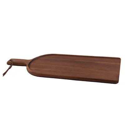 Point Vitgule Serveerplank uit acaciahout met handvat-small