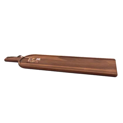 Point Virgule Serveerplank uit acaciahout met handvat-Large
