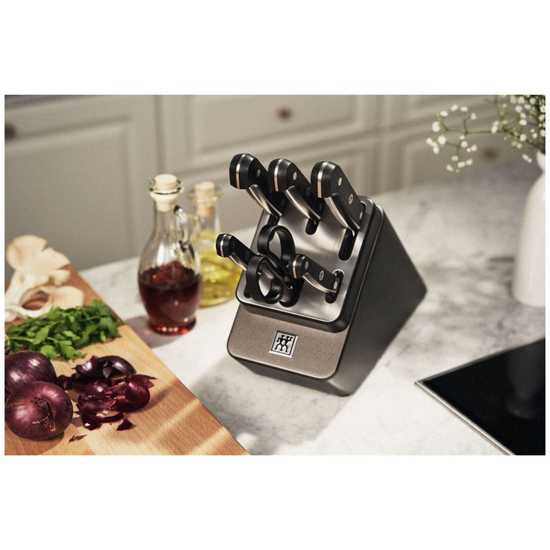 Zwilling  Gourmet 7-delig, Messenblok, Anthraciet