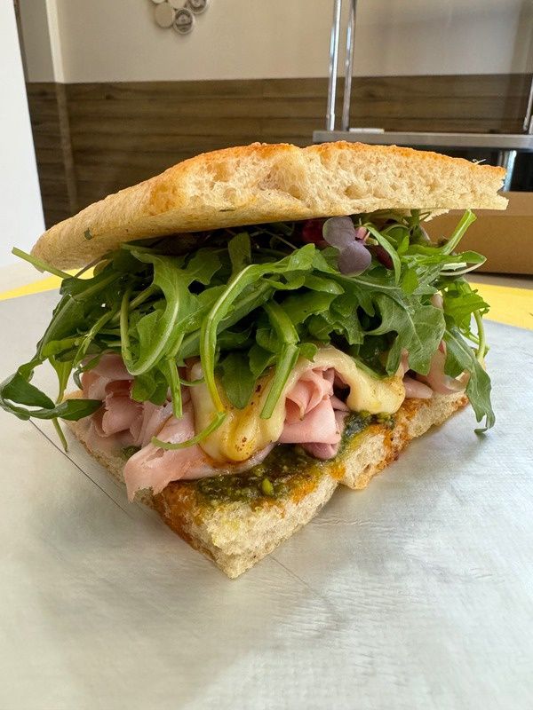 Mortadella Raclette Sandwich
